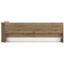 Signature Design by Ashley Deanlow EB1866B4 Twin Bookcase Storage Bed IMAGE 3