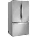 LG 36-inch, 31.7 cu. ft. Freestanding French 3-Door Refrigerator with Door Cooling+ LRFLS3206S - 183231 IMAGE 2