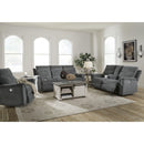  Signature Design by Ashley Barnsana Power Reclining Fabric Loveseat with Console 181476 IMAGE 15