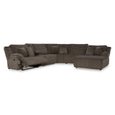  Signature Design by Ashley Top Tier 92705S1 6 pc Reclining Sectional with Chaise IMAGE 2