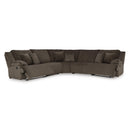  Signature Design by Ashley Top Tier 92705S3 5 pc Reclining Sectional IMAGE 2