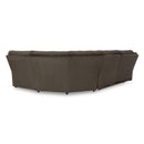  Signature Design by Ashley Top Tier 92705S3 5 pc Reclining Sectional IMAGE 4