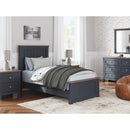  Signature Design by Ashley Landocken B414B2 Twin Panel Bed IMAGE 8