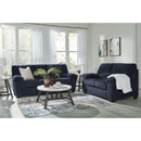 Signature Design by Ashley SimpleJoy Stationary Fabric Loveseat 2420535 IMAGE 8