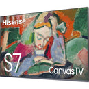 Hisense 55-inch Class S7 CanvasTV 4K QLED Smart TV - Google TV 55S7N IMAGE 2