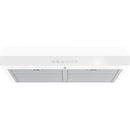  Broan 30-inch Glacier Series GLA3 Under-Cabinet Range Hood GLA3304WW IMAGE 1