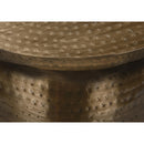  Monarch I 3915 22"H - Copper Iron Metal Drum IMAGE 4
