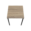 Monarch I 7895P 3Pcs Occasional Table Set - Dark Taupe/Black Metal IMAGE 8