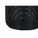  Monarch I 9734 23"H Table Lamp - Black Rattan/Ivory Shade IMAGE 4