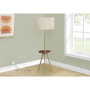  Monarch I 9746 63"H Tripod Floor Lamp - Brass Metal/Usb IMAGE 2