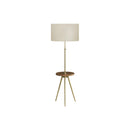  Monarch I 9746 63"H Tripod Floor Lamp - Brass Metal/Usb IMAGE 3