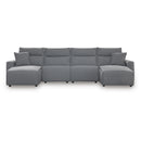  Signature Design by Ashley Modmax 65906S37 4 pc Reclining Sectional with Double Chaise IMAGE 1