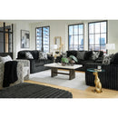 Signature Design by Ashley Midnight-Madness 9810323 Chair and a Half IMAGE 6