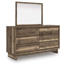 Signature Design by Ashley Chirason PCB3367B1 Dresser and Mirror IMAGE 1