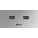  Broan 36-inch Glacier GLA1 Series Under-Cabinet Range Hood GLA1363SS IMAGE 5