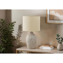  Monarch I 9783 18"H Table Lamp Beige Ceramic / Beige Shade IMAGE 1
