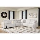  Signature Design by Ashley ModMax II 65907S10 6 pc Power Reclining Sectional with Console IMAGE 4