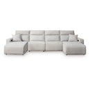  Signature Design by Ashley ModMax II 65907S37 4 pc Reclining Sectional with Double Chaise IMAGE 1