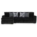  Signature Design by Ashley Midnight-Madness 98103S15 3 pc Sectional with Chaise IMAGE 1