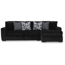  Signature Design by Ashley Midnight-Madness 98103S16 3 pc Sectional with Chaise IMAGE 1
