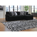  Signature Design by Ashley Midnight-Madness 98103S16 3 pc Sectional with Chaise IMAGE 3