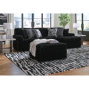  Signature Design by Ashley Midnight-Madness 98103S16 3 pc Sectional with Chaise IMAGE 4
