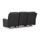  Benchcraft Mackmenville Reclining Leather Look Sofa 7471388 IMAGE 4