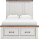  Signature Design by Ashley Savonport Full Panel Bed with Storage B100-12/B4615-84S/B4615-87/B4615-89 IMAGE 3
