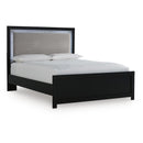  Signature Design by Ashley Maeling Queen Upholstered Panel Bed PCB1115-54/PCB1115-57/PCB1115-96 IMAGE 3