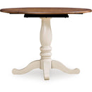  Signature Design by Ashley Round Wirloni Dining Table PCD616-15 IMAGE 2