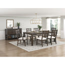  Mazin Furniture Victoria Dining Table 6023-84 IMAGE 8