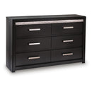  Signature Design by Ashley Brendant PCB2611-31 Six Drawer Dresser IMAGE 1