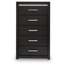  Signature Design by Ashley Brendant PCB2611-46 Five Drawer Chest IMAGE 2