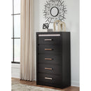  Signature Design by Ashley Brendant PCB2611-46 Five Drawer Chest IMAGE 4
