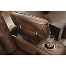  Signature Design by Ashley Gruaro PCU1420018 Power Reclining Loveseat with Console  & Adjutasble Headrest IMAGE 11