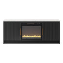  Signature Design by Ashley Cadmori W2616W1 63" TV Stand with Electric Fireplace IMAGE 4