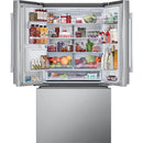  LG 36-inch, 30.7 cu. ft. French 3-Door Refrigerator with Water and Ice Dispensing System LF31WSH63S IMAGE 2