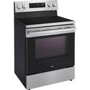  LG 30-inch Freestanding Electric Range with Wi-Fi LREN6321VE IMAGE 6