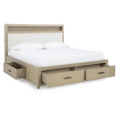  Signature Design by Ashley Calmoro B602B4 Queen Bookcase Bed IMAGE 3
