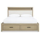  Signature Design by Ashley Calmoro B602B4 Queen Bookcase Bed IMAGE 5