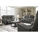  Signature Design by Ashley Bleckley Power Reclining Leather Match Loveseat with Console PCU1200018C IMAGE 11