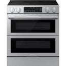  Samsung 30-inch Slide-in Electric Range with True Convection with Air Fry Max NSE90H63DRAC IMAGE 1