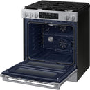  Samsung 30-inch, 6.0 cu. ft. Slide-in Gas Range with True Convection Technology NSG90H60DRAA IMAGE 8