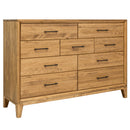  Mako Wood Furniture Nexus 9-Drawer Dresser 102-40-9 IMAGE 1