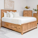  Mako Wood Furniture Nexus Queen Bed with Storage 102-ST-Q IMAGE 1