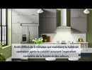 Broan 30-inch Designer Collection BWS1 Series Wall Mount Range Hood BWS1304BLS EXTERNAL_VIDEO 1