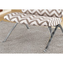 Monarch Stationary Fabric Accent Chair M0079 IMAGE 3