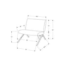 Monarch Stationary Fabric Accent Chair M0079 IMAGE 5