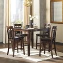 Signature Design by Ashley Bennox 5 pc Counter Height Dinette ASY1461 IMAGE 3