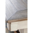 Signature Design by Ashley Bolanburg Counter Height Dining Table with Pedestal Base ASY0523 IMAGE 3